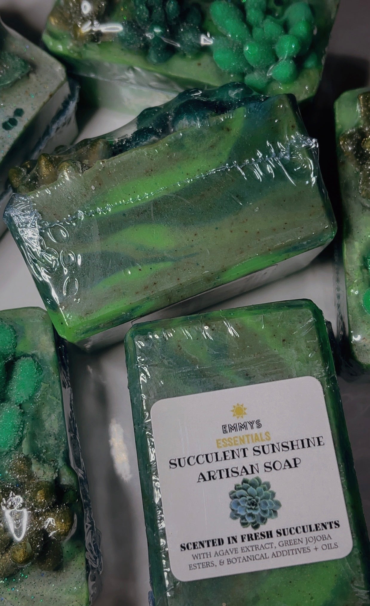 SUCCULENT SUNSHINE ARTISAN SOAP ☀️