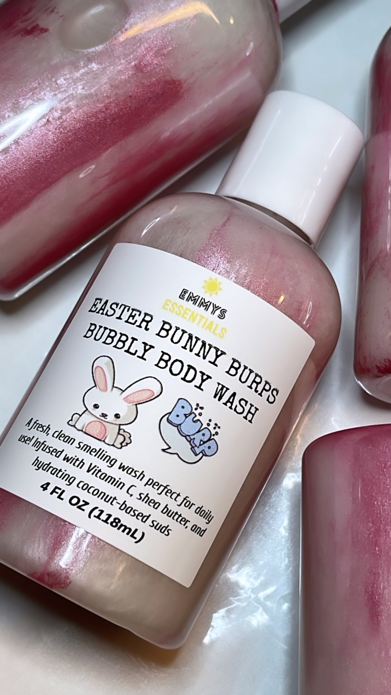 EASTER BUNNY BURPS BUBBLY BODY WASH 🐇